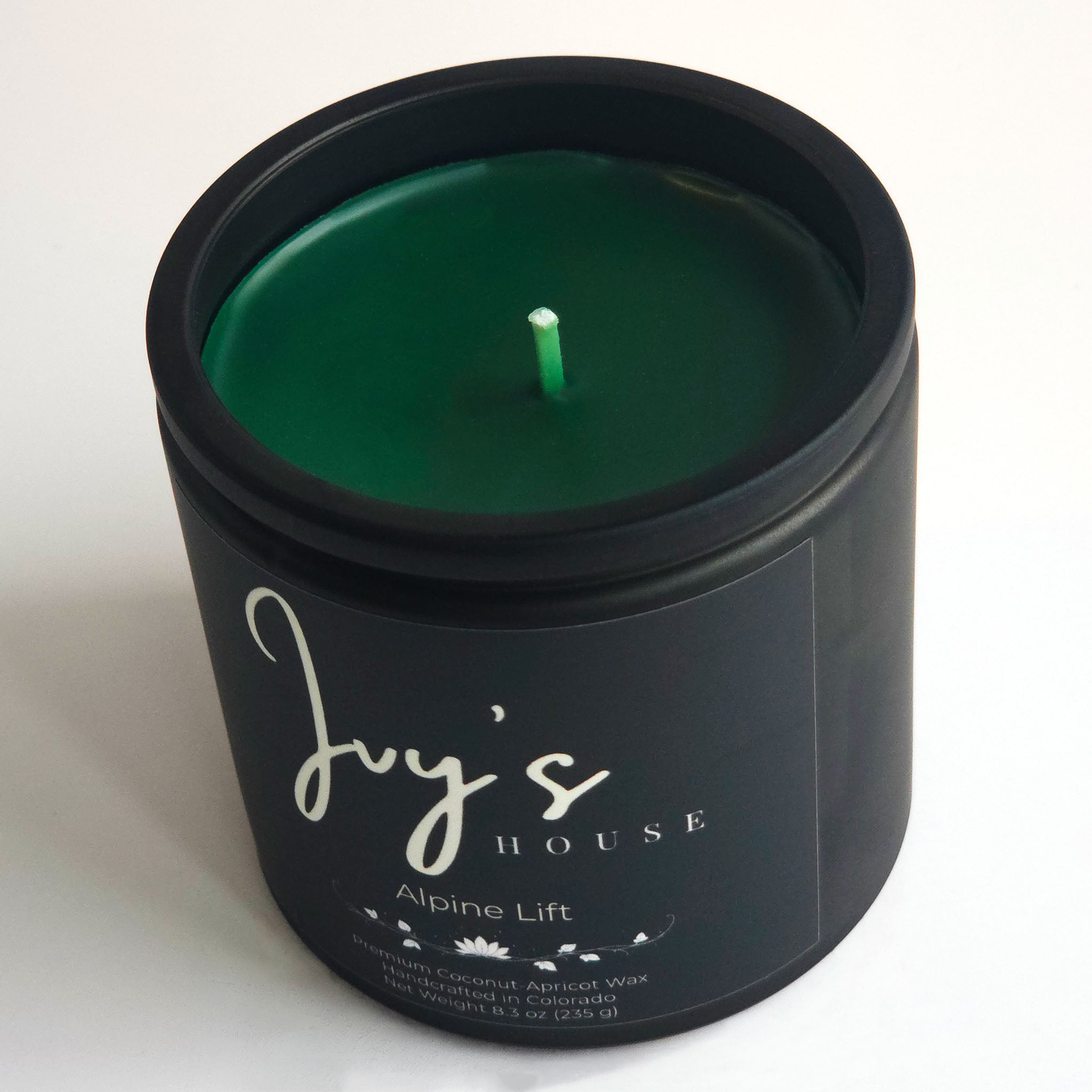 8.3 Oz Alpine Lift Premium Scented Candle - Coconut-Apricot Wax