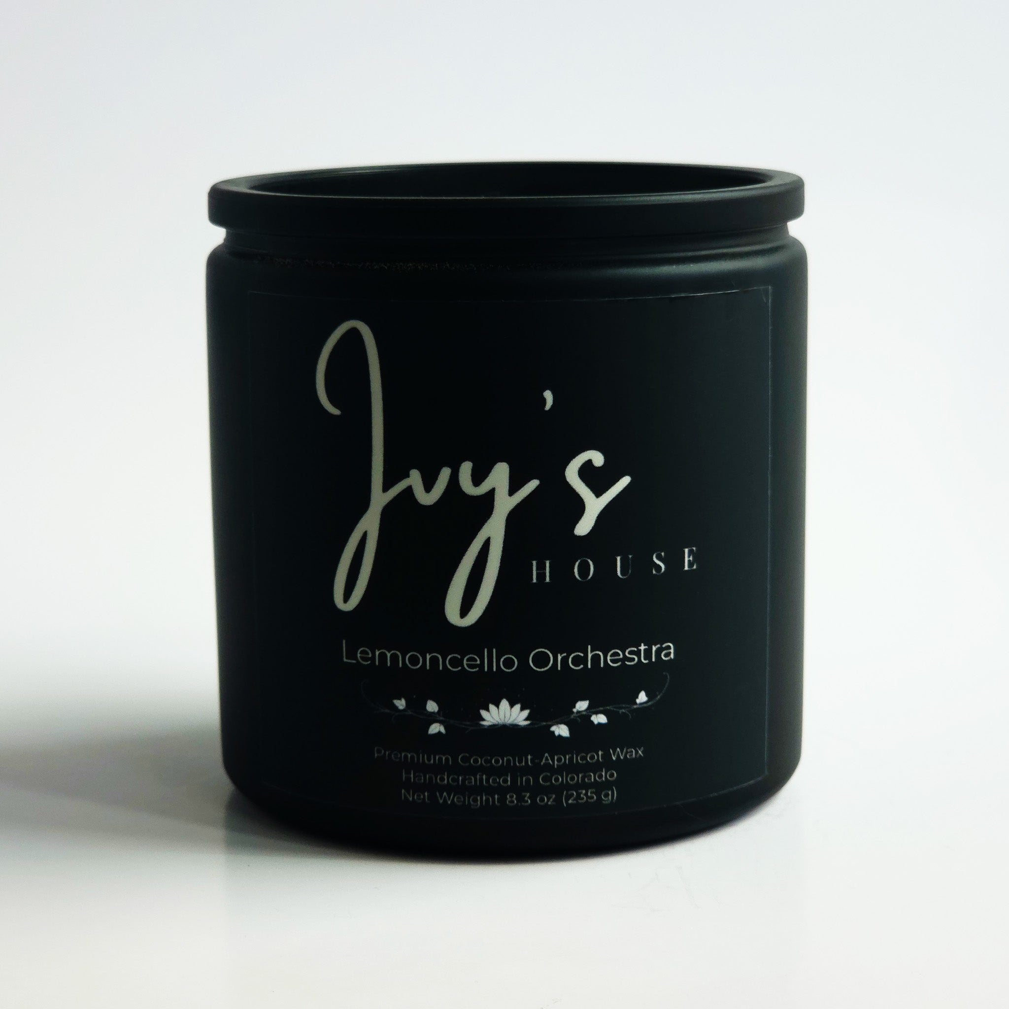 8.3 Oz Lemoncello Orchestra Premium Scented Candle - Coconut-Apricot Wax