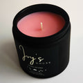 11.2 Oz Straw-Brûlée Premium Scented Candle - Coconut-Apricot Wax