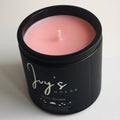 8.3 Oz Straw-Brûlée Premium Scented Candle - Coconut-Apricot Wax